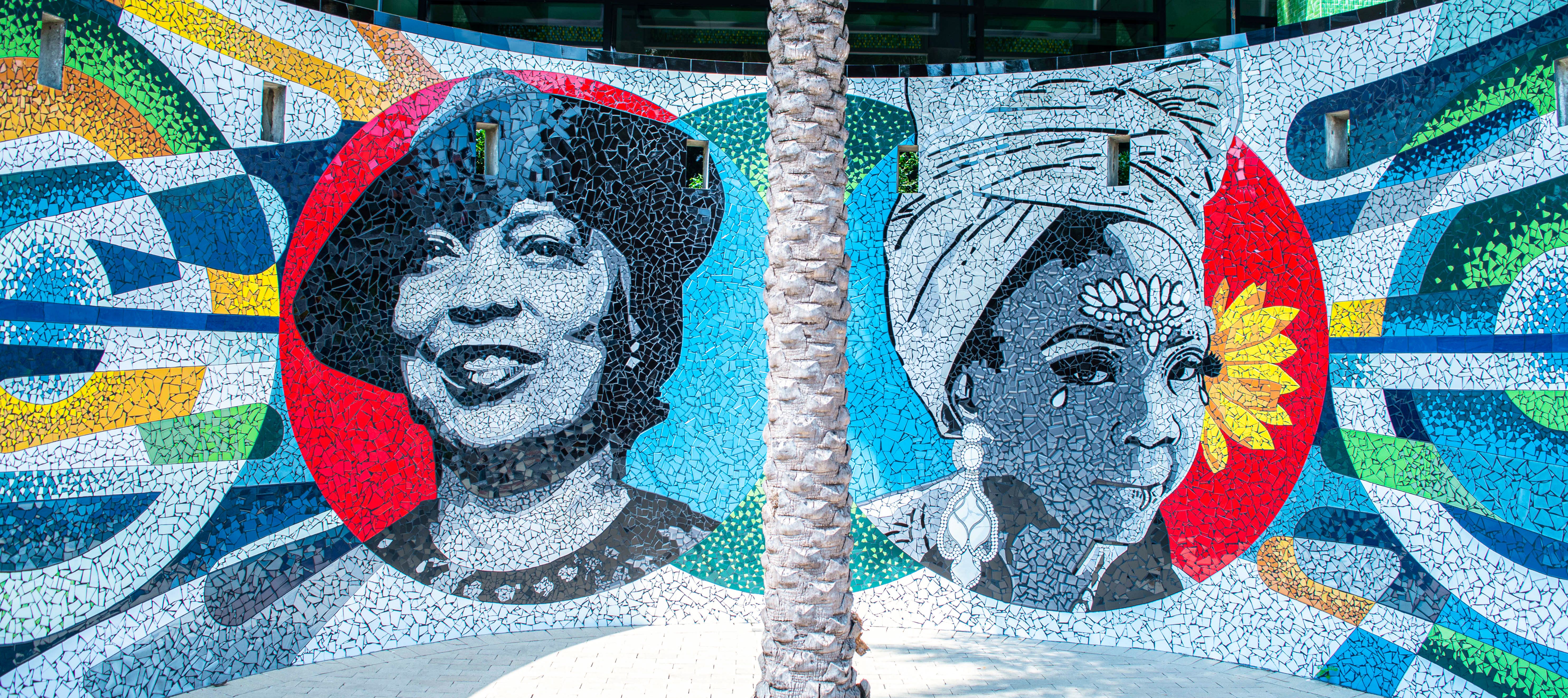 Jacksonville Legends Mosaic: Zora Neale Hurston and Ebony Payne
